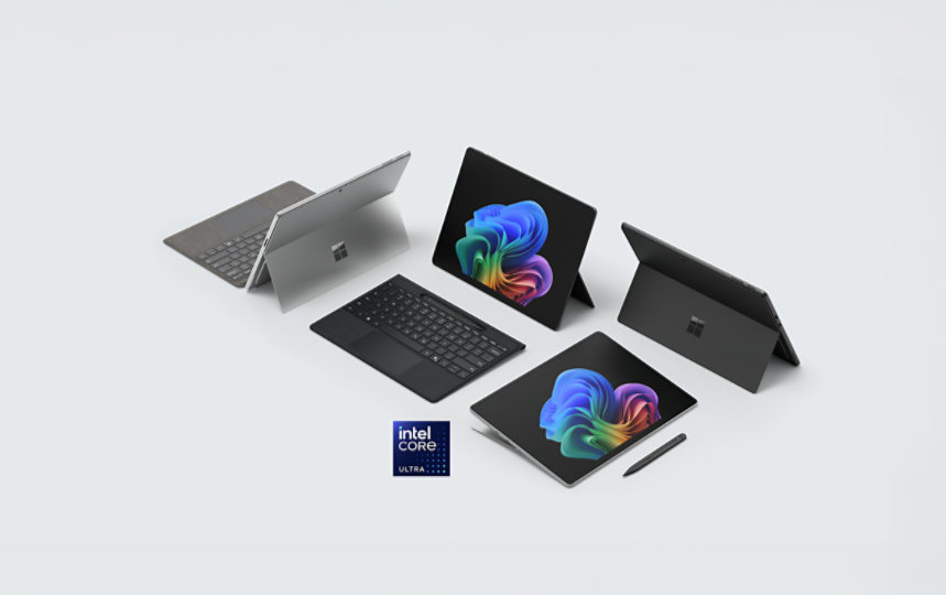 An image of the Surface Pro in Tablet mode with keyboard detached